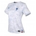 Frankrike William Saliba #17 Replika Borta matchkläder Dam VM 2022 Korta ärmar
